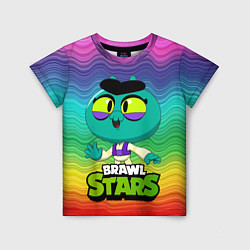 Детская футболка Eve BrawlStars Радуга