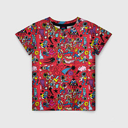 Детская футболка Много космоса