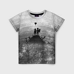 Детская футболка Бэнкси Дети Любовь Banksy