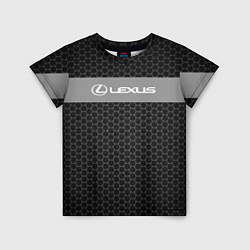 Детская футболка Lexus соты