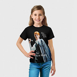 Футболка детская Thin White Duke David Bowie Isolar Tour, цвет: 3D-принт — фото 2