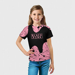 Футболка детская Blackpink, цвет: 3D-принт — фото 2