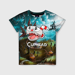 Футболка детская Cuphead Zombie, цвет: 3D-принт