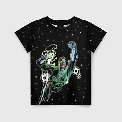 Детская футболка Космический защитник - Зеленый Фонарь