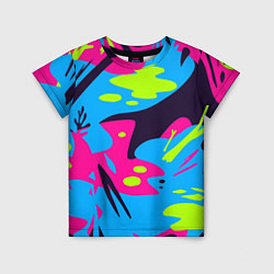 Детская футболка Color abstract pattern Summer