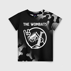 Детская футболка The Wombats КОТ Камуфляж