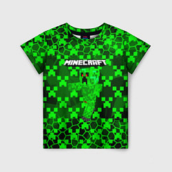 Детская футболка Minecraft КРИПЕРЫ