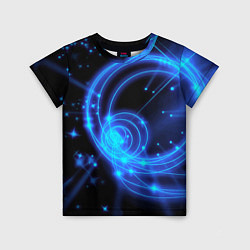 Детская футболка Неоновый космос Neon space