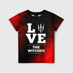 Детская футболка The Witcher Love Классика