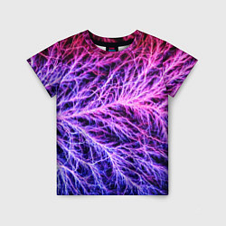 Детская футболка Авангардный неоновый паттерн Мода Avant-garde neon