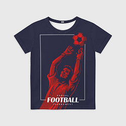 Футболка детская Football Goalkeeper, цвет: 3D-принт