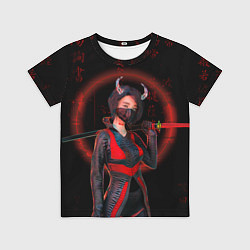 Детская футболка Neon oni кунаичи