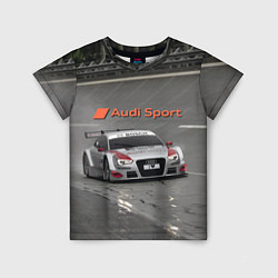 Детская футболка Audi Sport Racing Team Short Track Car Racing Авто