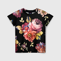 Детская футболка Розы в летней ночи Fashion trend