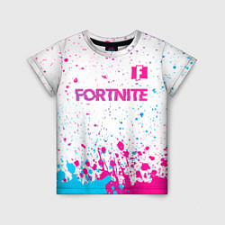 Детская футболка Fortnite Neon Gradient