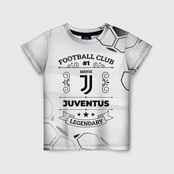Футболка детская Juventus Football Club Number 1 Legendary, цвет: 3D-принт