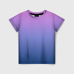 Детская футболка PINK-BLUE GRADIENT ГРАДИЕНТ