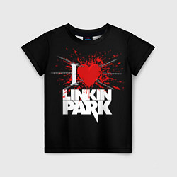 Детская футболка Linkin Park Сердце