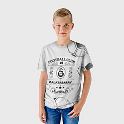 Футболка детская Galatasaray Football Club Number 1 Legendary, цвет: 3D-принт — фото 2