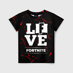 Детская футболка Fortnite Love Классика