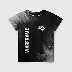 Детская футболка Warframe Glitch на темном фоне - FS