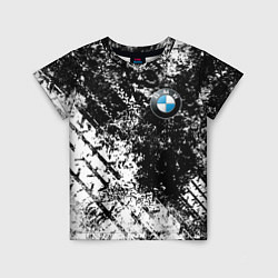 Детская футболка BMW : Испачканная ЧБ