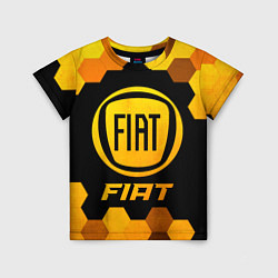 Детская футболка Fiat - Gold Gradient