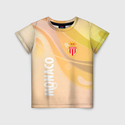 Детская футболка Monaco желтый абстрактный фон