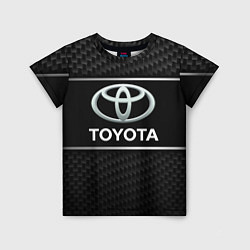 Детская футболка Toyota Карбон
