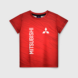 Детская футболка Mitsubishi sport - абстракция