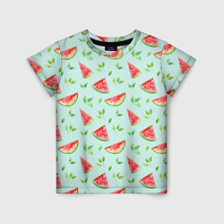 Детская футболка Сочные ломтики арбуза