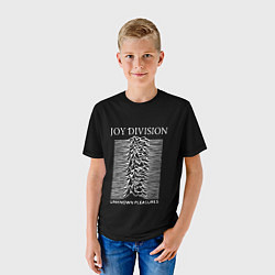 Футболка детская Joy Division - unknown pleasures, цвет: 3D-принт — фото 2