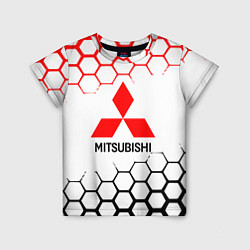 Детская футболка Mitsubishi - логотип