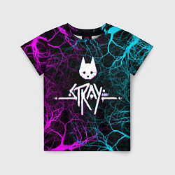 Футболка детская Stray - neon, цвет: 3D-принт