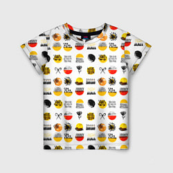 Футболка детская Minimalistic patterns, цвет: 3D-принт