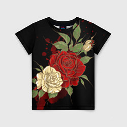Детская футболка Прекрасные розы