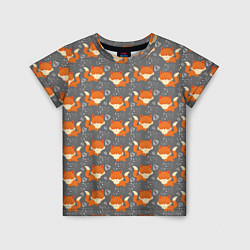 Детская футболка Веселые лисички