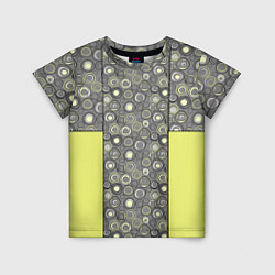 Детская футболка Абстрактный узор с неоновыми вставками