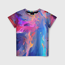 Детская футболка Splash of colors