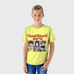 Футболка детская Tomodachi Game: аниме, цвет: 3D-принт — фото 2