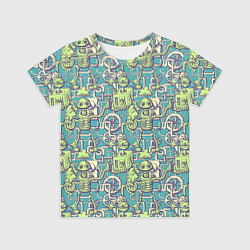 Футболка детская Робот и механизмы, цвет: 3D-принт