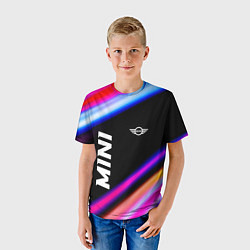 Футболка детская Mini speed lights, цвет: 3D-принт — фото 2