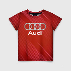 Футболка детская Audi abstraction, цвет: 3D-принт