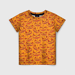 Детская футболка Halloween Pumpkin Pattern
