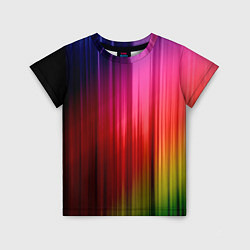 Детская футболка Цветной спектр