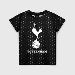 Детская футболка Tottenham sport на темном фоне