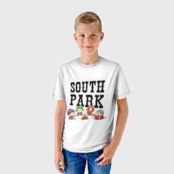 Футболка детская South park кострёр, цвет: 3D-принт — фото 2