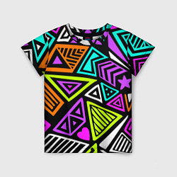 Детская футболка Abstract geometric shapes