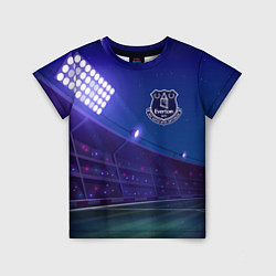 Детская футболка Everton ночное поле