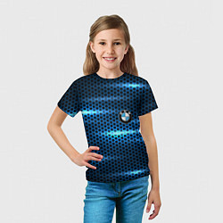 Футболка детская BMW texture, цвет: 3D-принт — фото 2